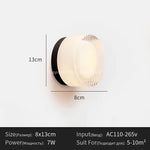 appliques murales modernes transparentes ambre gris clair texturées minimaliste fixées mur flux lumineux led