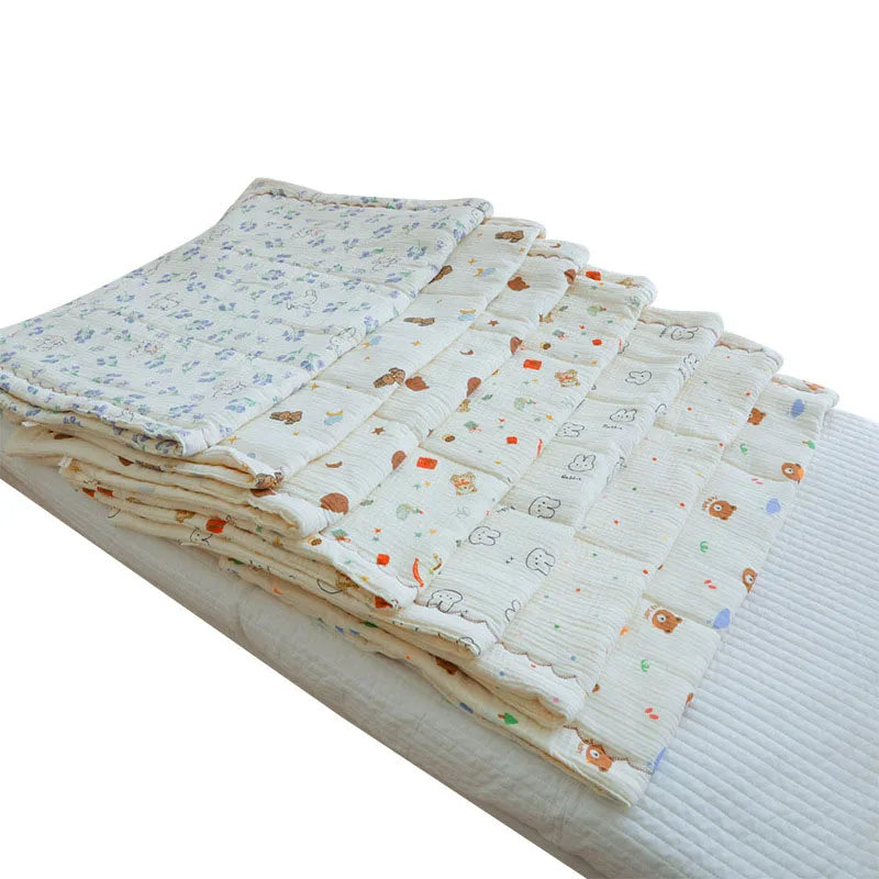 tapis bébé blanc points colorés bordure dentelée doux classique 60x100cm 3ans
