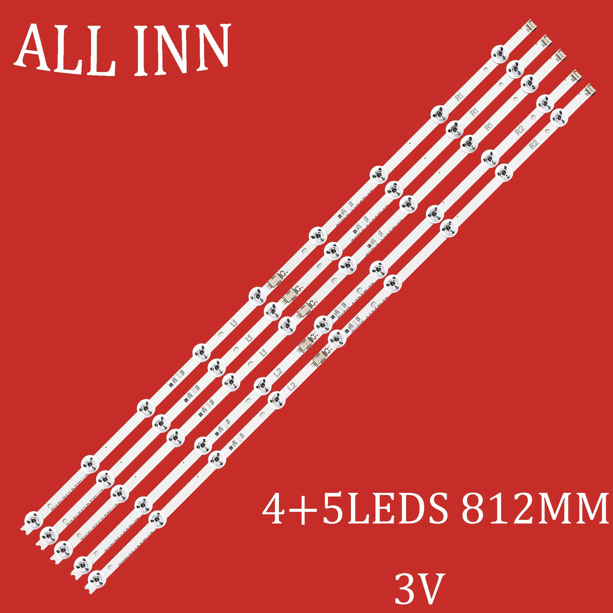 bande led blanc moderne adhésive connecteur électrique 812mm lisse opaques