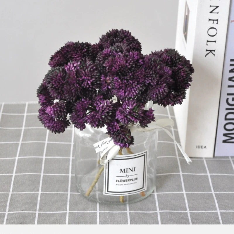 bouquet fleurs artificielles pièces moderne minimaliste variées couleurs decoration interieur exterior