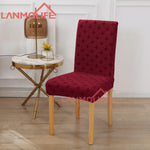 housse chaise tissée polyester coton moderne adhésif gris bleu marine noir bordeaux marron beige