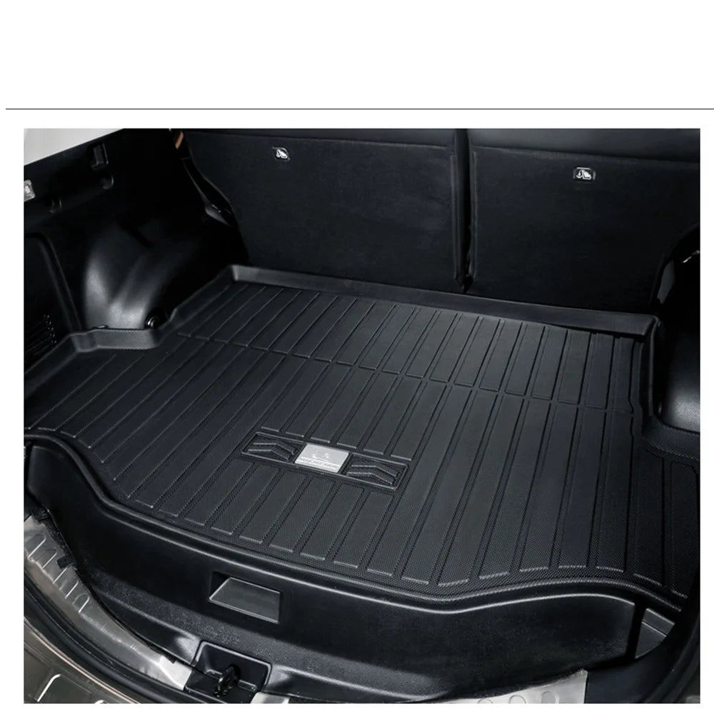 tapis coffre hyundai tucson noir rayures horizontales texture micro perforée étanche moderne