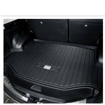 tapis coffre noir tapis latex fibre naturelle rayures horizontales texture micro perforée moderne imperméable