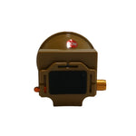 lampe torche marron rechargeable led clip tête bandeau exploration pêche
