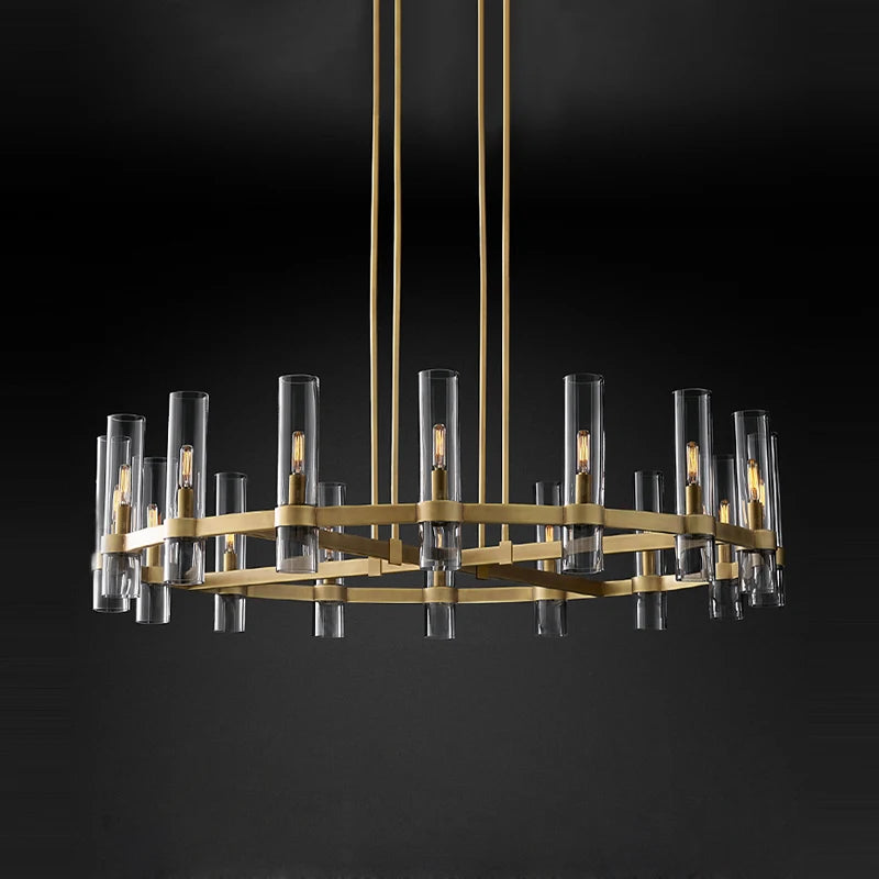 Suspension luminaire vintage variateur intégré