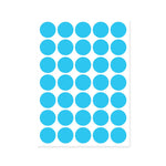 autocollants ronds multicolores 100 pièces stickers adhésifs décoration moderne minimaliste