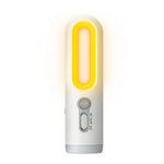 lampe table moderne blanc rechargeable led sans fil allumage auto usb