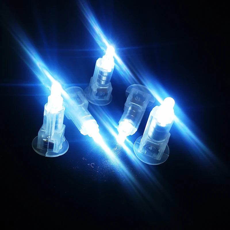 décoration led diy 100 pièces blanc translucide mariage anniversaire noëlRGBOeillets adhésifs modernes compactes
