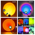 lampe led rechargeable moderne multicolore adhésive usb chambre salon ambiance dorée