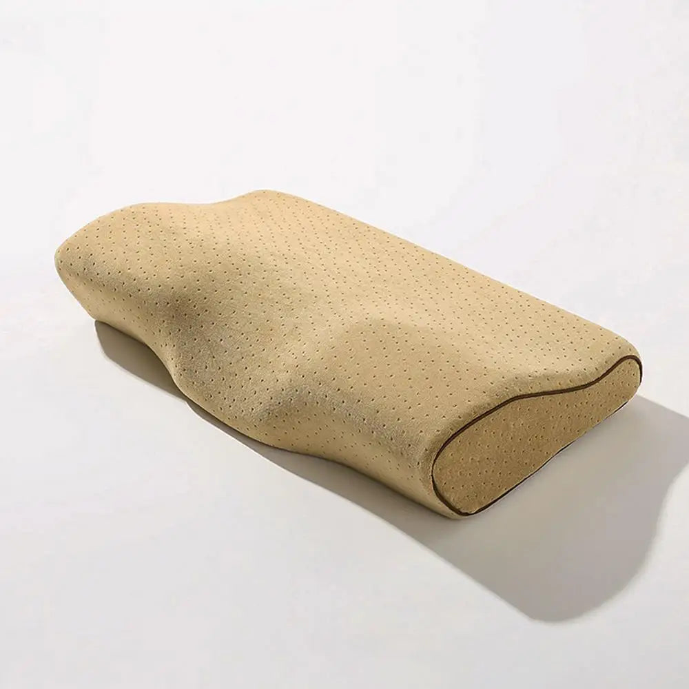taie d'oreiller microfibre bleu foncé coussin ergonomique jacquard respectueux environnement