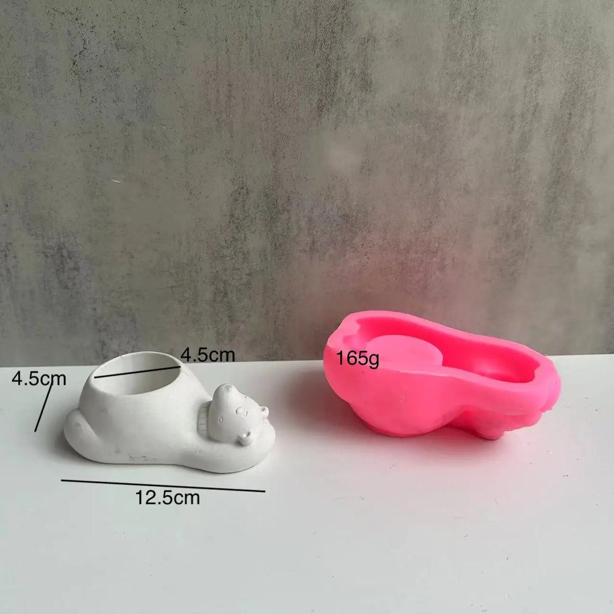 cache clef silicone animal moderne chien chat cochon blanc roseiaux