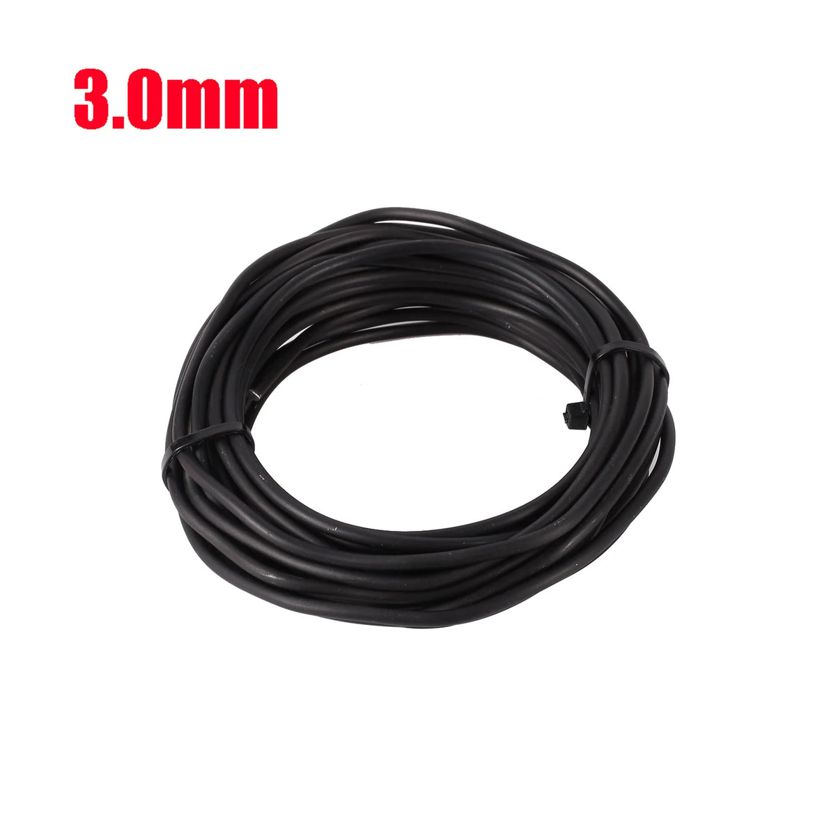 fil jardinage métal 2.5mm 5m 3.0mm 5m 2.0mm 10m 1.5mm 1.0mm noir lisse opaque