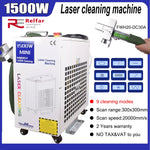machine nettoyage laser industrielle écran tactile roulettes protections diverse langues