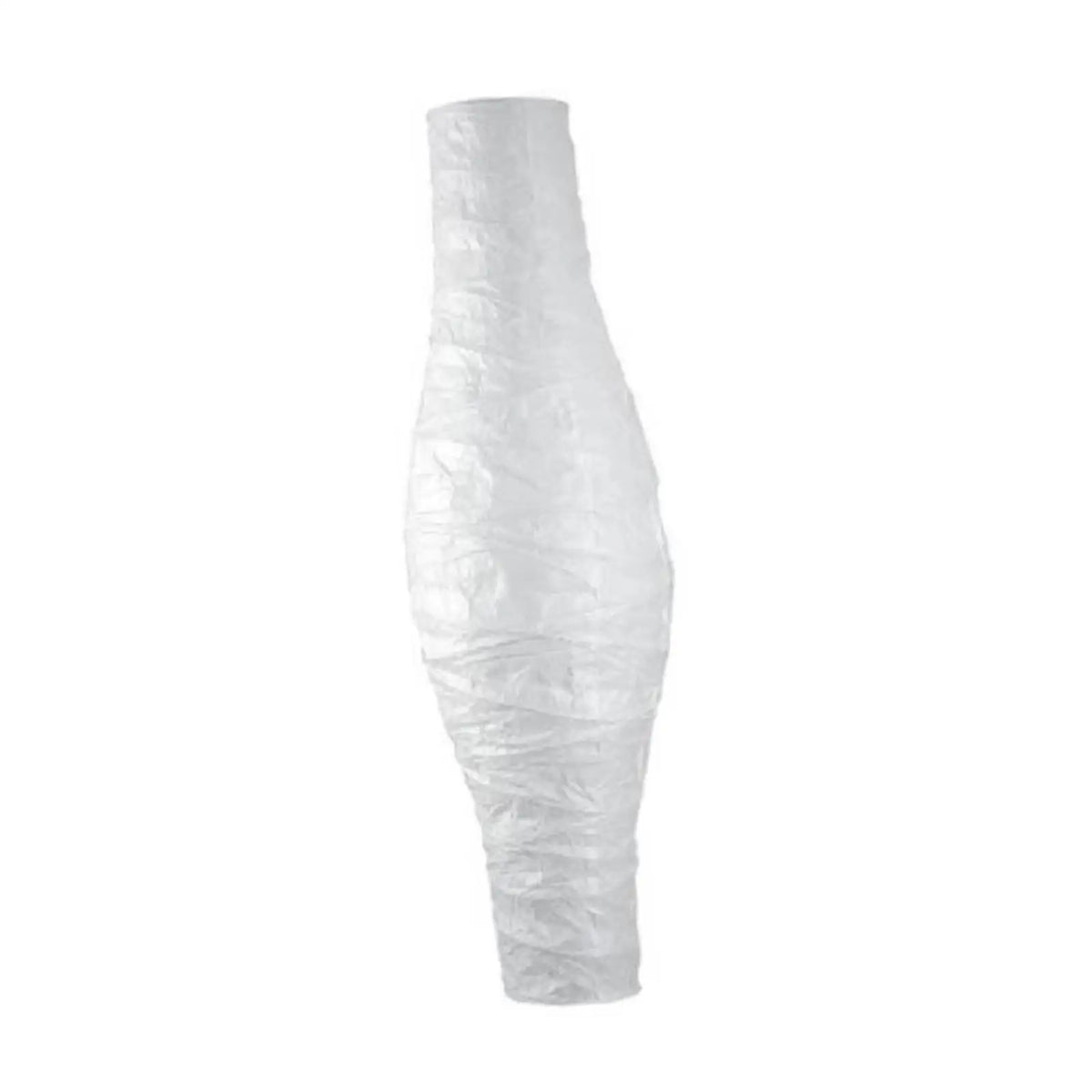 abat jour papier froissé blanc moderne lampe sol contemporaine chambre couverture lumière 117cm haute