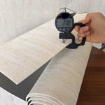 papier peint moderne texture granulée gris beige imperméable adhésif cuisine chambre salon étudiants seniors