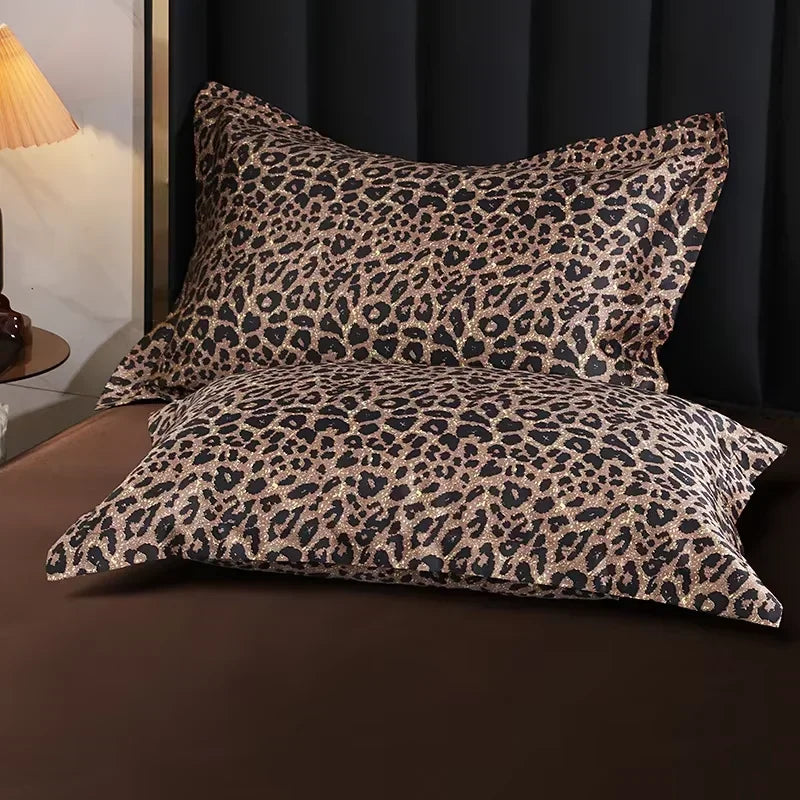 protège oreiller soie uni moderne beige gris rose vert violet bleu opulent brillant 48x74cm