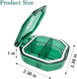 boîte rangement pilules semaines transparente moderne compartiments rigidifiants couvercle pratique portable voyage