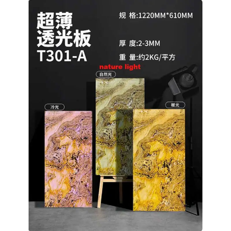 plaque décorative murale marbre moderne or noir 1.2x0.6m pvc composite matériaux