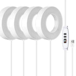 lampe led intérieure plante blanc moderne adhésif usb réglable 5v 80lm/w 72leds