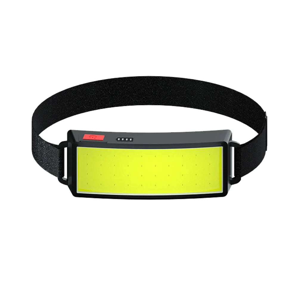 lampe frontale led rechargeable bandeau sportif utilitaire indicateur batterie