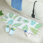 tapis bain anti dérapant thème marin poissons coraux dimensions 100cm 40cm moderne enfantin