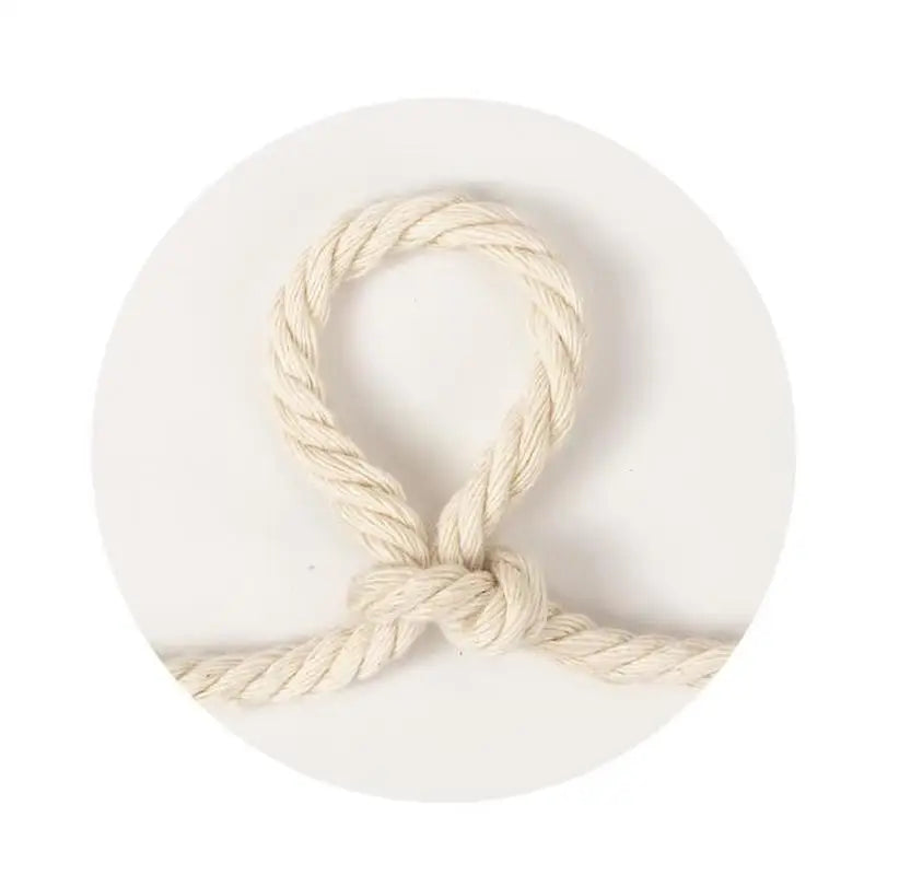 corde macramé coton beige clair spirale traditionnelle 4mm 5mm 6mm 50m 100m sacs vêtements