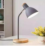 lampe moderne bois conique bleu gris rose jaune sans grille opaques différentes options prise