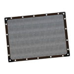 toile protection solaire gris foncé marron clair maille fine moderne 200cm 100cm résistante