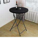nappe table ronde extensible spandex imperméable banquet mariage fête décoration intérieure extérieure