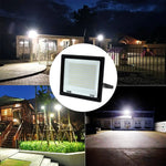 projecteur led puissance variable noir moderne mural 100w 200w 300w 220v aluminium