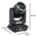 projecteur scène professionnel led 200w noir moderne effets arc ciel dmx disco
