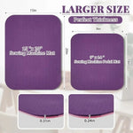 tapis machine coudre violet texture rugueuse réduit vibrations pratique confortable