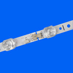 bande lumineuse led connecteur electrique blanc moderne télévision rétro éclairage fixations inclusées