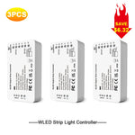 contrôleur led wifi app blanc moderne 270w 5060hz 524v 30m led strip abs