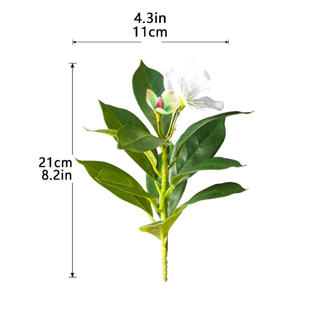 plantes artificielles fleurs roses blanches modernes decoration intérieure anniversaire mariage baby shower