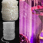 guirlande acrylique transparente brillante fête noël saint valentin mariage anniversaire événement