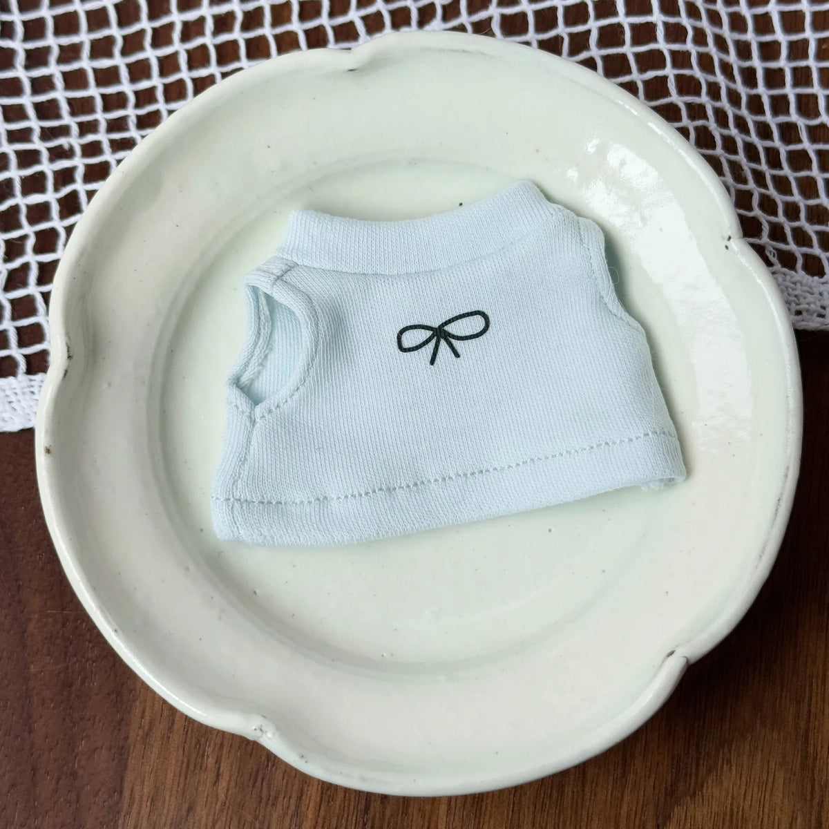 accessoires poupées robe volants chaussures sac lunettes moderne décontracté blanc rose vert clair