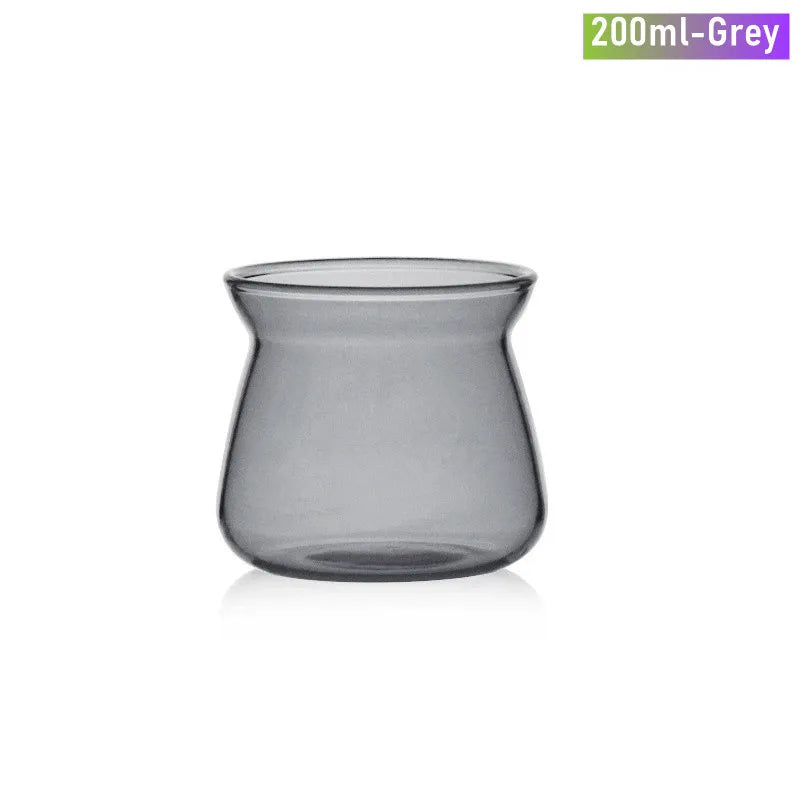 vase moderne opaque couleur bleue orange 200ml 520ml verre borosilicate