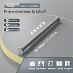 tige douche ajustable moderne blanc noir gris lisse ronde opaques variante longueur