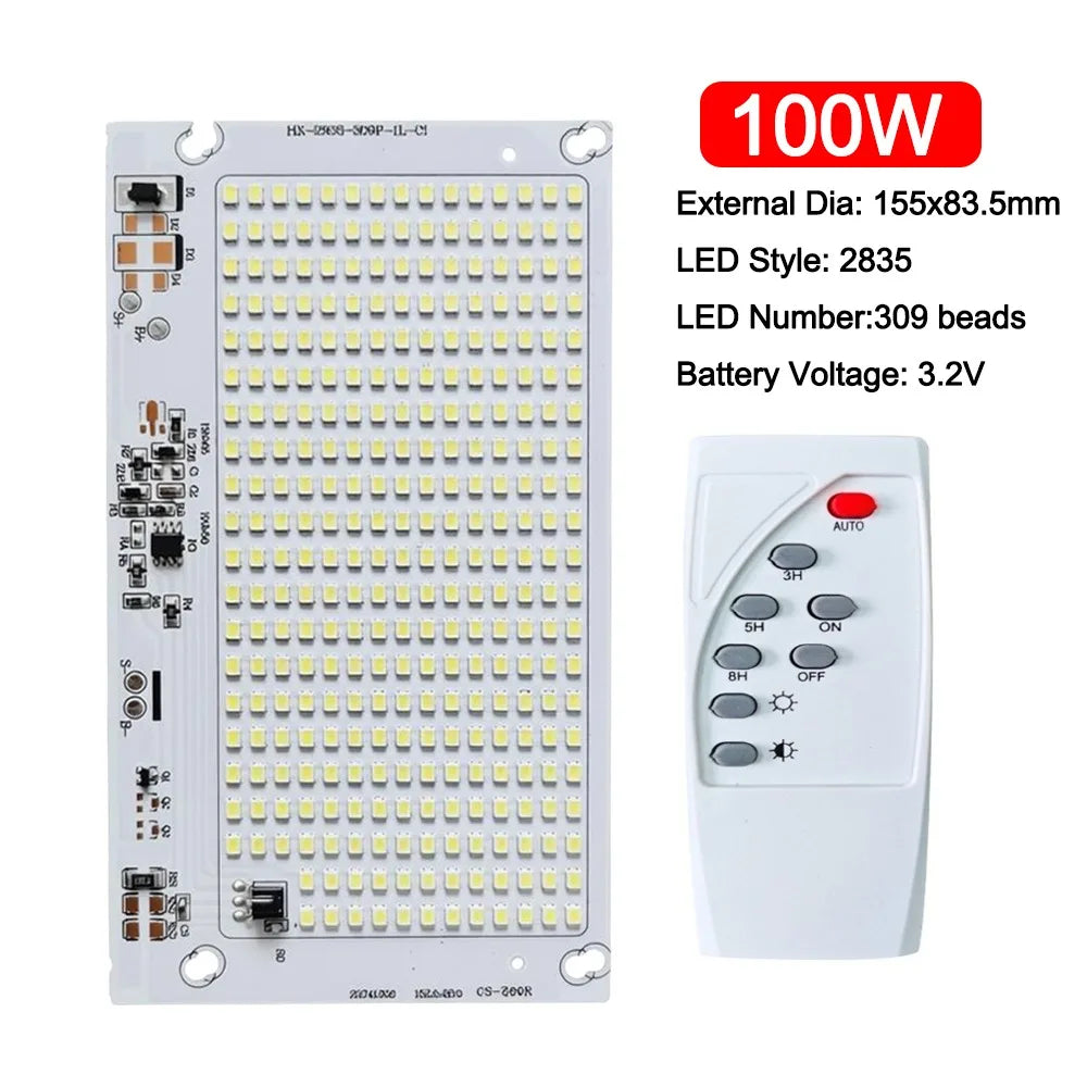 panneau led solaire blanc moderne 10w 15w 25w 40w 60w 100w led transistors condensateurs