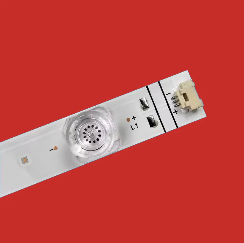 bande lumineuse led adhésive blanche moderne connecteur boutons commande 973mm