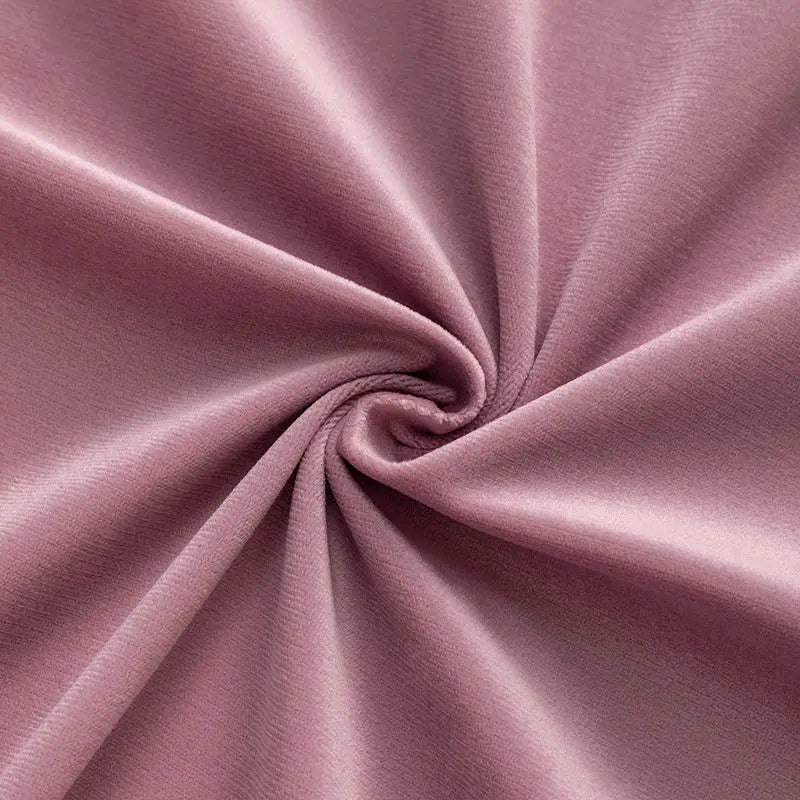 serviettes tissu velours polyester résistance abrasion couleurs unies moderne noir marron rose blanc vert