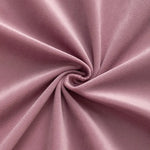 serviettes tissu velours polyester résistance abrasion couleurs unies moderne noir marron rose blanc vert