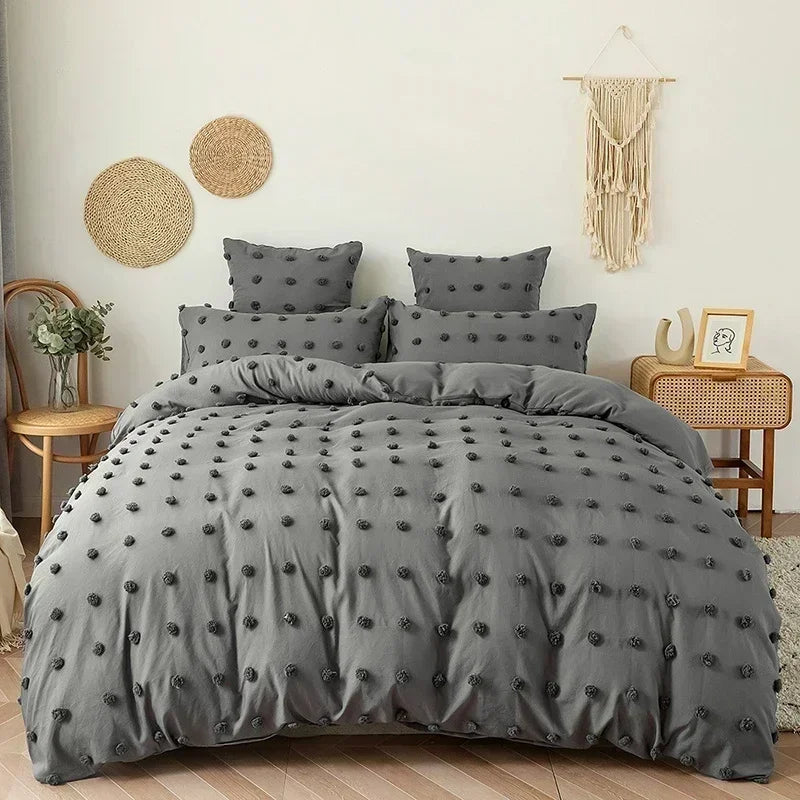 ensemble literie double blanches moderne zippé 200x200cm haute qualité polyester blanc