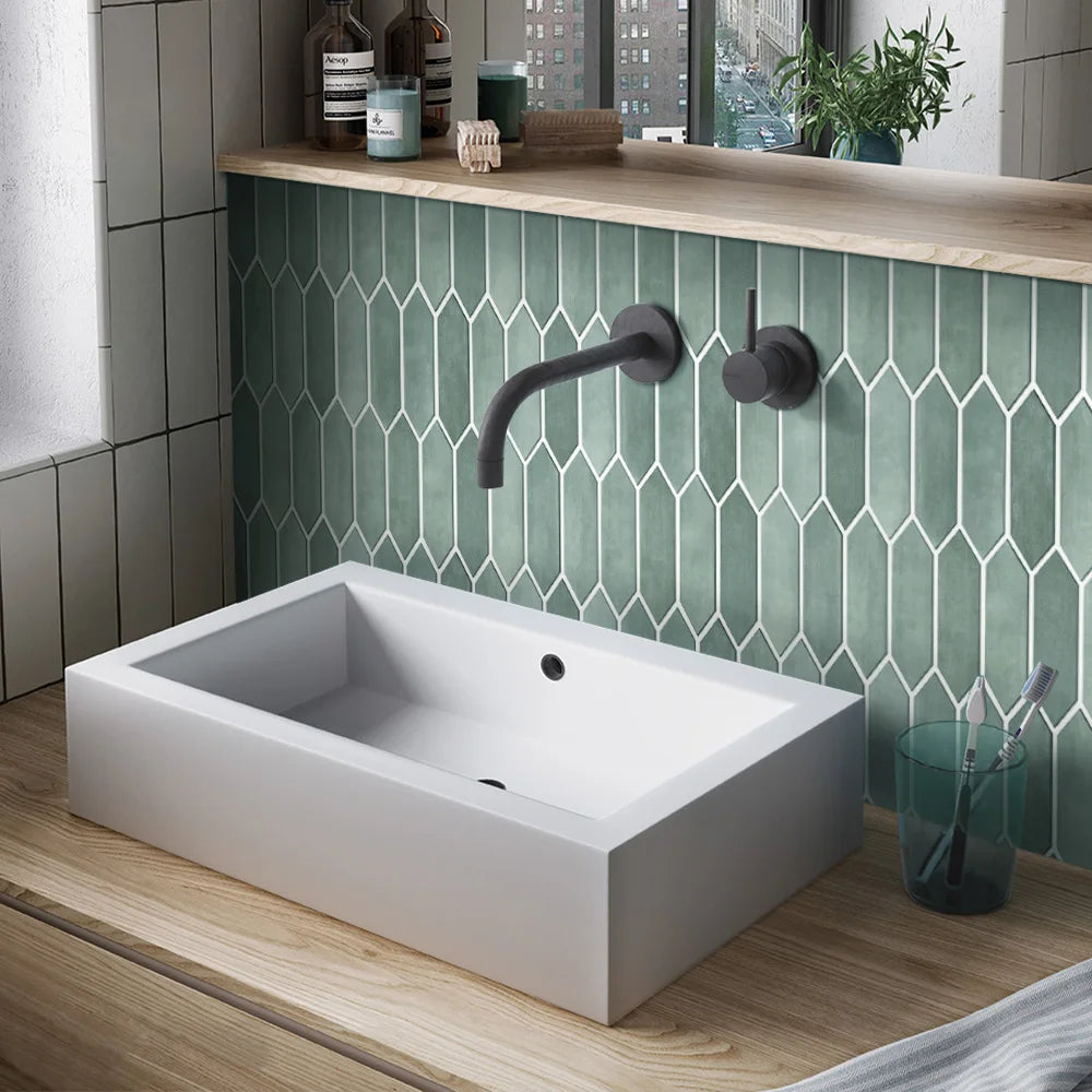 carreaux sol pvc vert clair rayures verticales adhésif moderne facile installer imperméable dimension 30cmx30cm