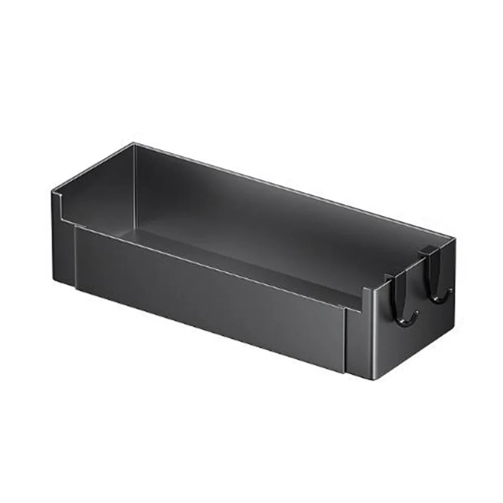 support mural moderne gris noir clips ustensiles cuisine réutilisable rangement condiments épices