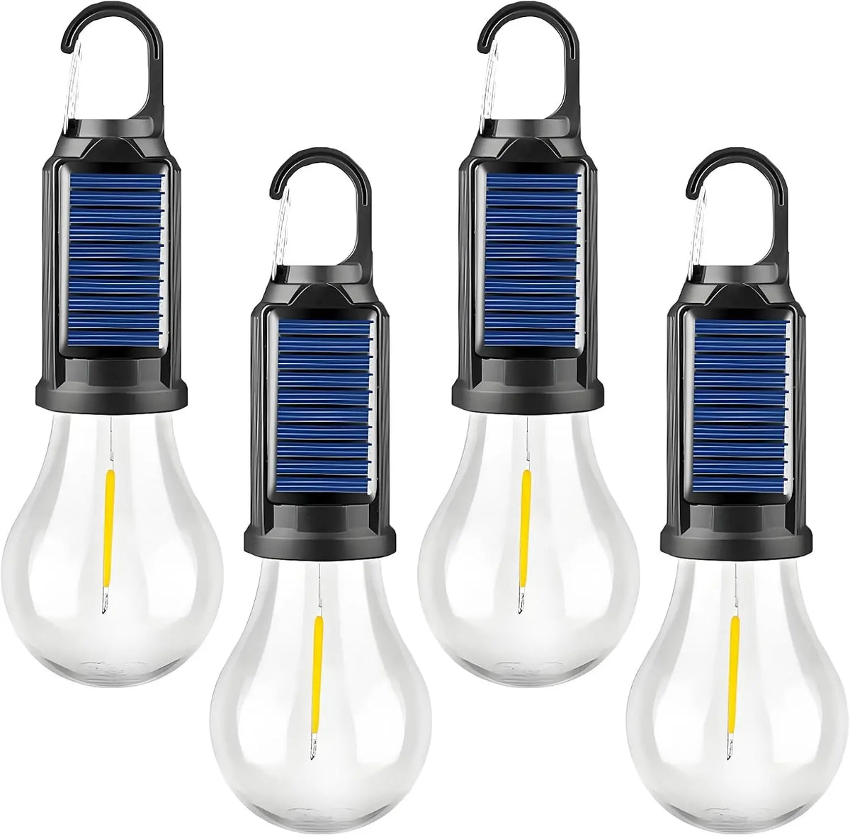 lampe led portable solaire usb rechargeable transparente moderne camping jardin emergency lights