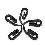 clips suspension noir tringle rideau polonais voies accessoires décoration intérieure moderne