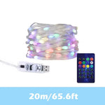 guirlande lumineuse led multicolore verre moderne étanche ip67 10m 15m 20m bluetooth musique diy
