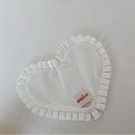 serviettes table vichy bleu clair rouge blanc rose pâle vert clair décoratives rustiques cœur